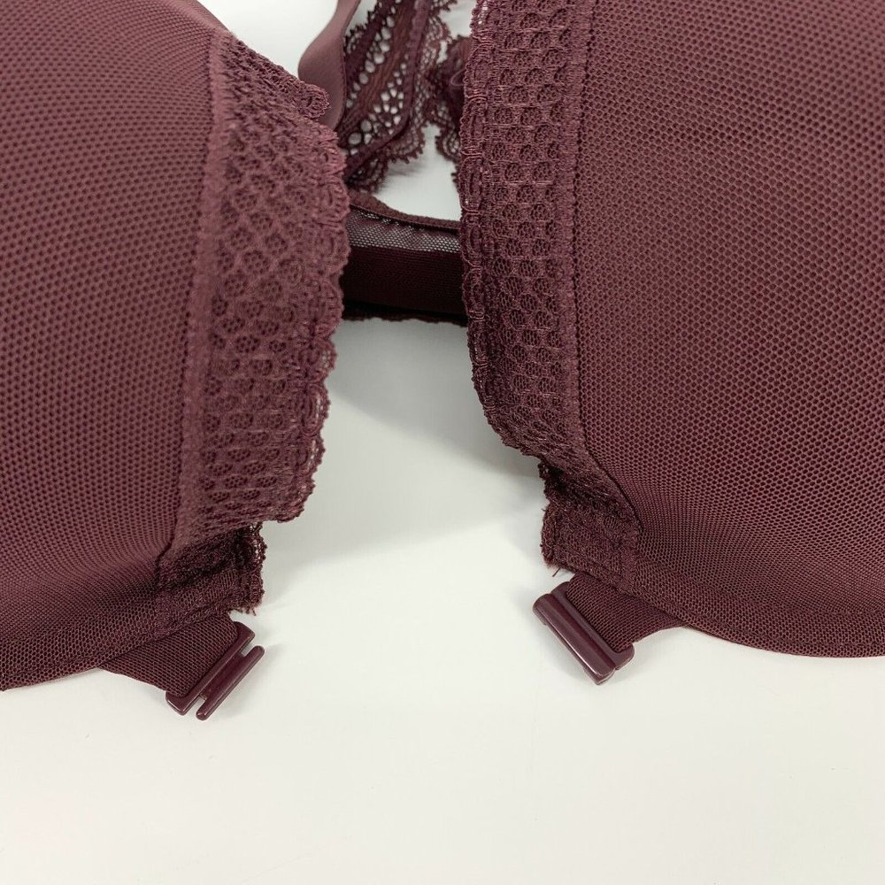 Auden Bra The Ace Demi Racerback Lightly Lined Front Closure Womens NWT - Picture 5 of 10